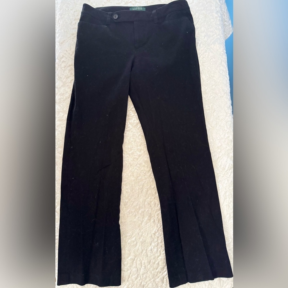 Lauren Ralph Lauren Adelle Black Trousers